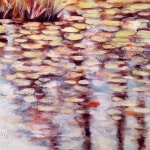 Tanya Kirouac Reflection on a Pond 30x60