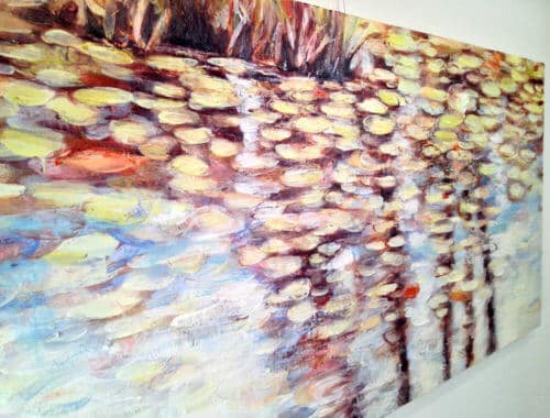 Tanya Kirouac Reflection on a Pond 30x60 D1