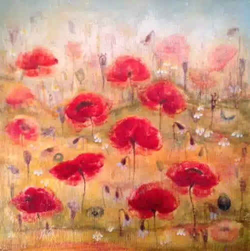 Tanya Kirouac Searching for Thyme 40x40