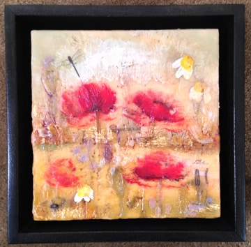 Tanya Kirouac Small Poppies 1 6x6 F1