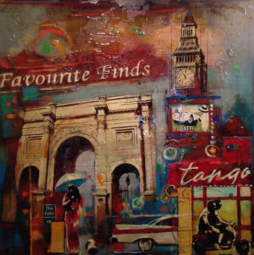 Victor Colesnicenco Nemo Under Marble Arch 36x36