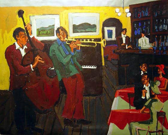 Yvonne Mora Jaz Bar II 48x60