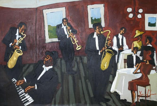 Yvonne Mora Jazz Bar 40x60