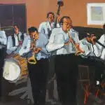 Yvonne Mora Jazz Men III 36x47