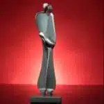 Family and Newborn – original figure artwork by Boris Kramer