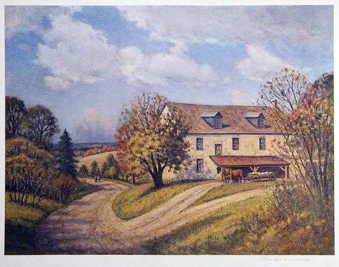 Frank Panabaker The Old Mill Ancaster