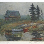 Frank Panabaker Two Canoes