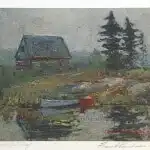 Frank Panabaker Two Canoes