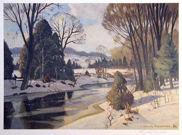 Frank Panabaker Winter Stream