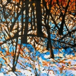RD Murray Winter Forest 12X16