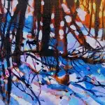 RD Murray Winter Forest SKETCH 8x10