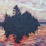 David Grieve 3 Sisters Sunset 2 36X48