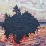 David Grieve 3 Sisters Sunset 2 36X48