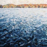 David Grieve Across the Lake 54X54