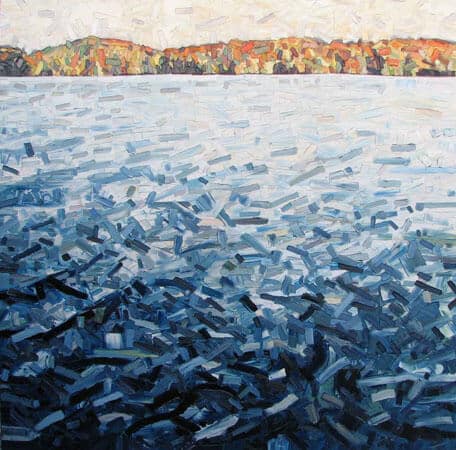 David Grieve Across the Lake 54X54