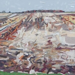 David Grieve After Harvest 36x36