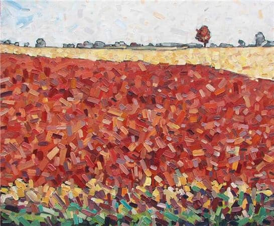 David Grieve Autumn Field 2 30x40