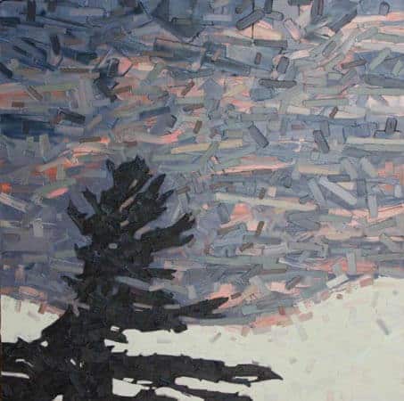 David Grieve Bending Branches 40x40