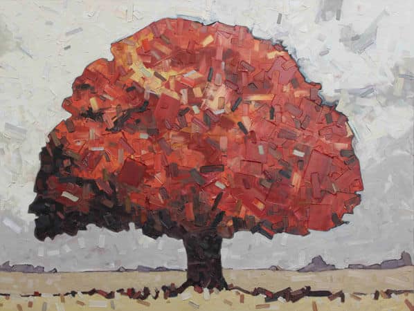 David Grieve Big Red 15 36X48
