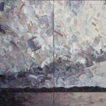 David Grieve Big Storm Lake 48x48