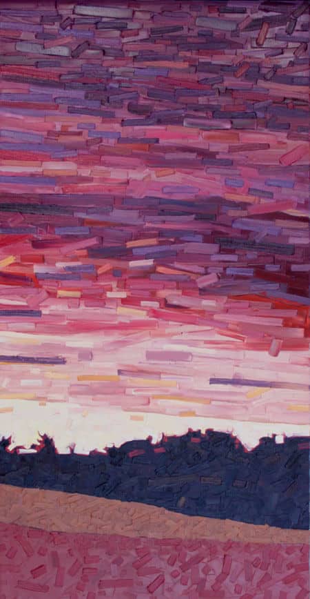 David Grieve Sunset Field 54x27