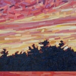 David Grieve Sunset Lake 24x30