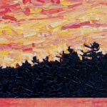 David Grieve Sunset Lake 4 24x60