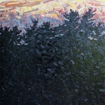 David Grieve Sunset Lake 8 48x36