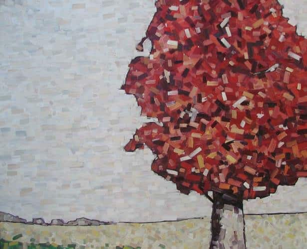 David Grieve Tree N Field 32 45x55