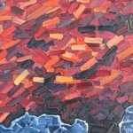 David Grieve Tree Piece Night Sky 3 36x12