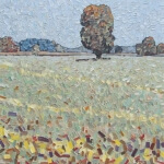 David Grieve Tree and Field 9 36x36