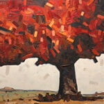 David Grieve Under Tree 3 30x60