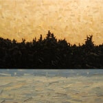 David Grieve Yellow Sky Blue Water 7 40X60