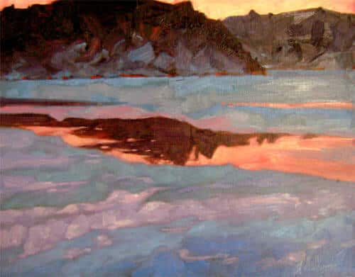 Dominik Modlinski Morning Reflections 12x16