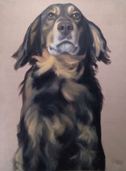 Gretta Gibney Wise Beyond His Ears 40x30