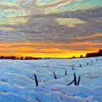 Norman Brown Winter Light 14x16
