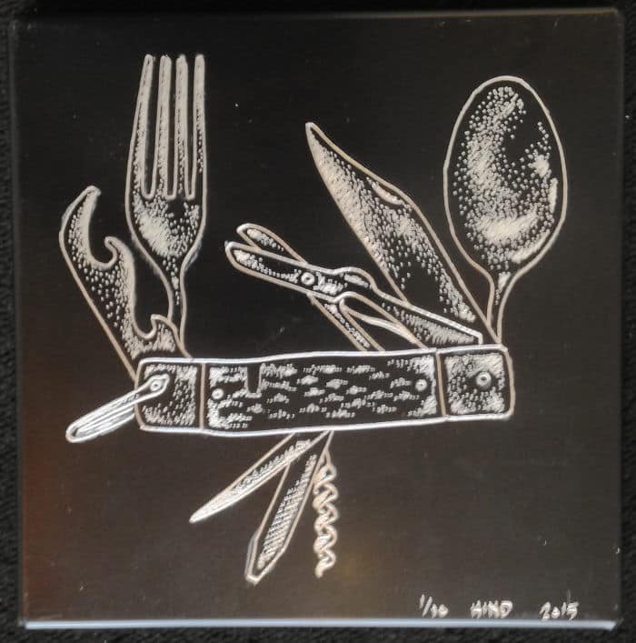 Dave Hind Essentials 1 Black 9x9