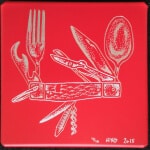 Dave Hind Essentials 4 Red 7.25x7.25