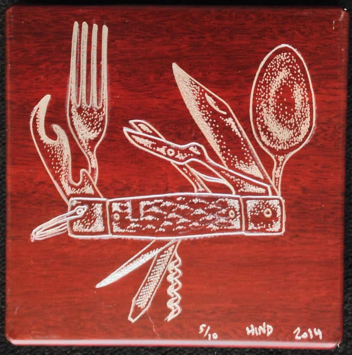 Dave Hind Essentials 5 Rust 7.25x7.25