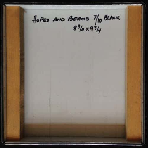 Dave Hind Hopes And Beams 7 Black 8.75x9.75 B