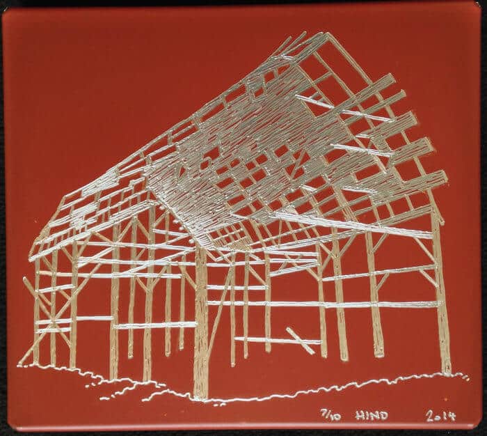 Dave Hind Hopes And Beams 7 Red 8.75x9.75