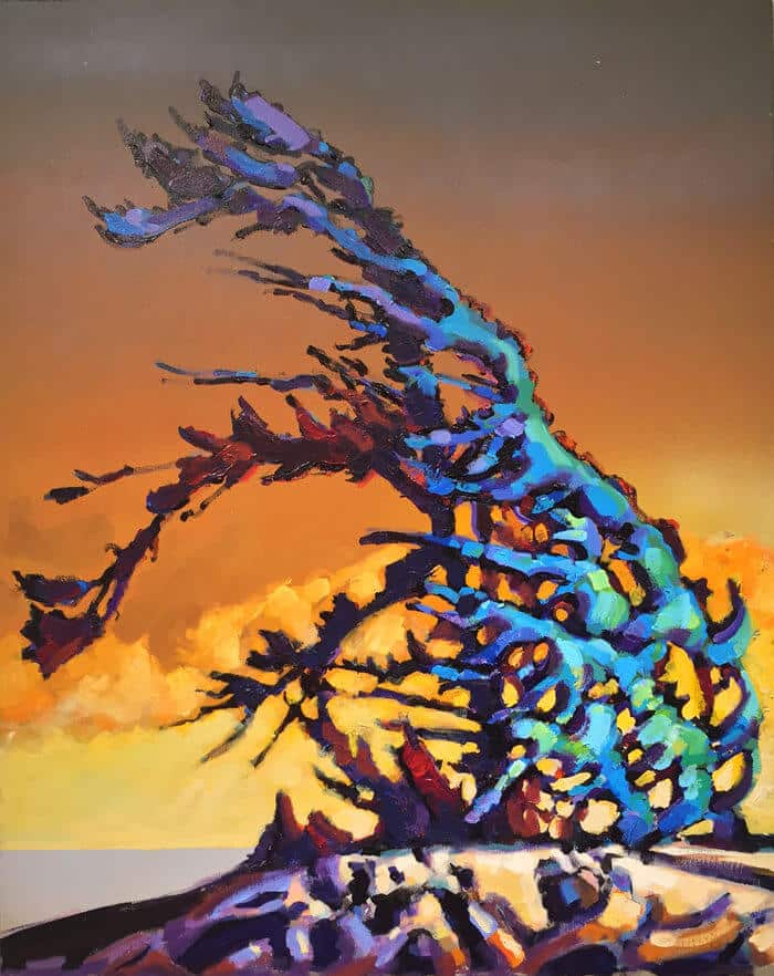 Jerzy Werbel A Fairwell With Time 30x24