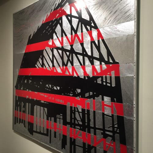 Dave Hind Blues on HWY2 55x62 D2