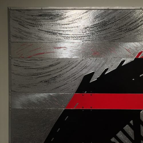 Dave Hind Blues on HWY2 55x62 D3