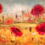 anya Kirouac Poppies 18x48