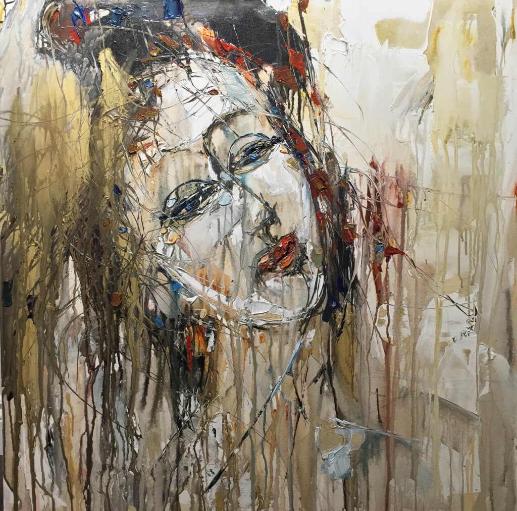 Abstract Figure 2 40×40 SOLD