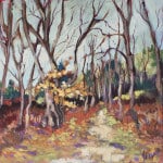 Ann Willsie Hilton Falls Trail 16x16