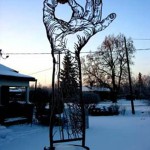 Dave Hind Pinch Sculpture 132x60x6