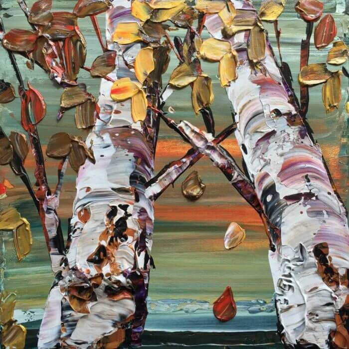 Maya Eventov Gray Birch VII 12×12