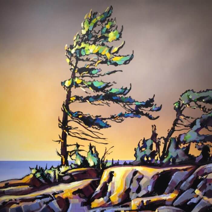 Jerzy Werbel Wind Carved 48x60